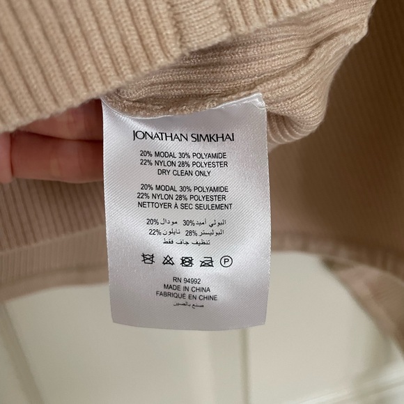 Jonathan Simkhai Viola Bustier and Cardigan Set - Picture 6 of 10